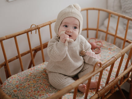 MCS-359, Mushie Extra Soft Muslin Crib Sheet