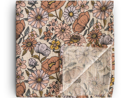 MS-244, Organic Cotton Muslin Swaddle Blanket