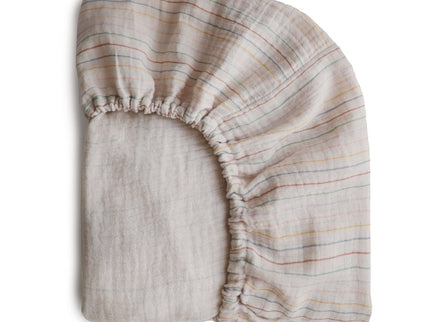 MCS-328, Mushie Extra Soft Muslin Crib Sheet