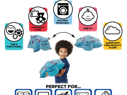 Disney Monsters Inc Sulley Plush Pillow Pet