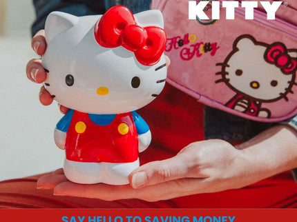 Sanrio Hello Kitty 6-Inch Ceramic Figural Coin Bank Storage