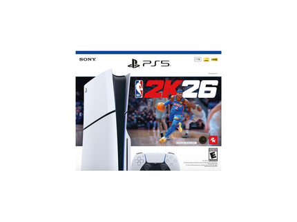 Sony PlayStation 5 Slim Disc Edition NBA 2K26 Bundle