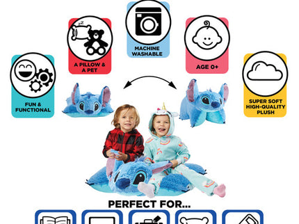 Disney Lilo & Stitch Stitch Jumbo 30" Plush Pillow Pet