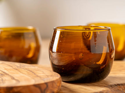 Moroccan Stemless Goblet - Set of 4