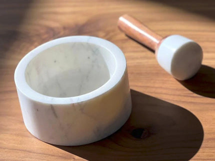Marble Mortar & Pestle