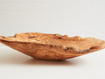 Italian Olivewood Root Salad Bowl