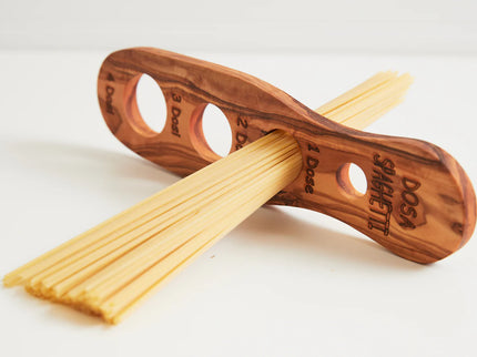 Italian Olivewood Spaghetti Measurer