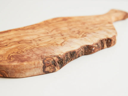Italian Olivewood Charcuterie Board - with Paddle Handle