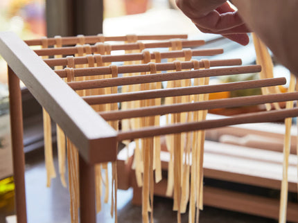 Italian Beechwood Collapsible Pasta Drying Rack