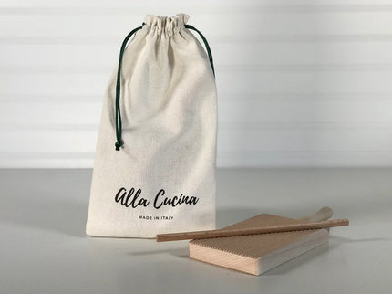 Italian Gnocchi and Garganelli Board with Rolling Pin