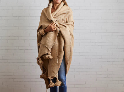 Moroccan Tasseled Blankets