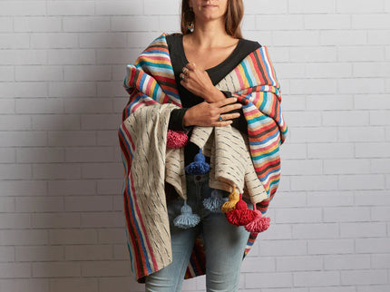 Moroccan Tasseled Blankets