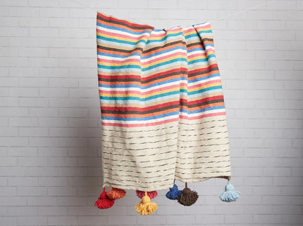 Moroccan Tasseled Blankets