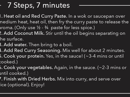 Thai for Two - Organic Red Curry Kit