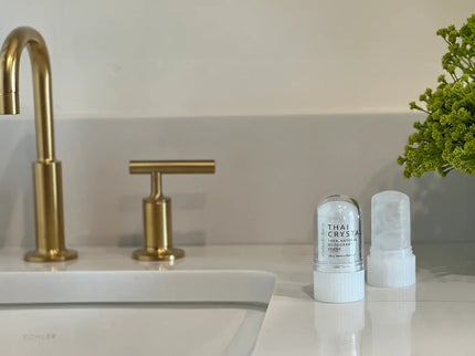 Thai Crystal Deodorant Stone - 100% Natural - Set of 2