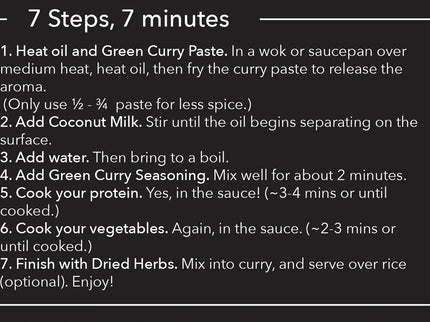 Thai for Two - Organic Green Curry Kit