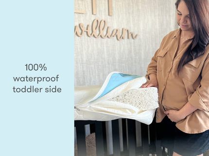 999-1001-WHT-ST, Newton Waterproof Crib Mattress | Final Sale