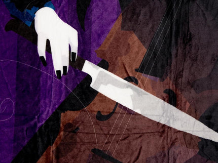 Wednesday Silhouette 45 x 60-in Throw Blanket