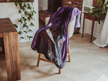 Wednesday Silhouette 45 x 60-in Throw Blanket