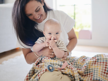 Mushie Organic Cotton Muslin Swaddle Blanket