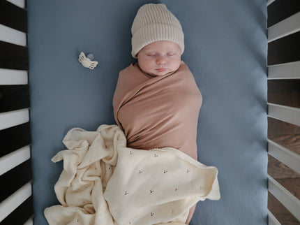 SCS-1004, Mushie Stretchy Crib Sheet