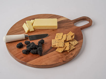 Acacia Circle Serving Board