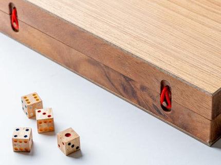 Backgammon Mangowood Game Set