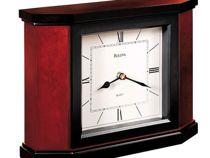 Bulova Morrigon 10" Wide Mantel Clock