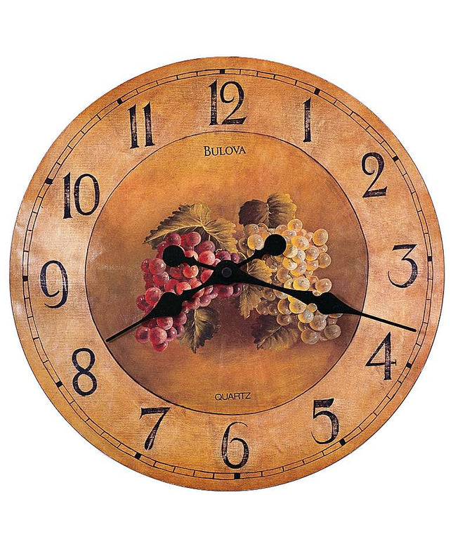 Bulova Whittingham Decorative 18" Wide Wall Clock