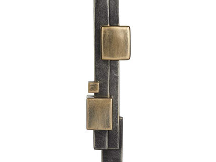 Cityscape 16 1/4" High Antique Brass Decorative Sculpture