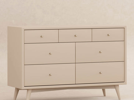 M15916TPE,Palma 7-Drawer Double Dresser  Assembled in Taupe
