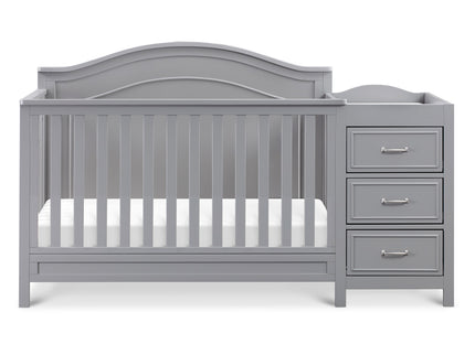 M12891G,DaVinci,Charlie 4-in-1 Convertible Crib & Changer in Grey
