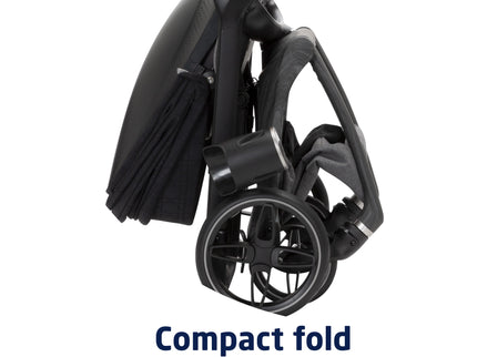 Tana 360° Rotating Modular Stroller with Carriage Accessory in Onyx Heritage