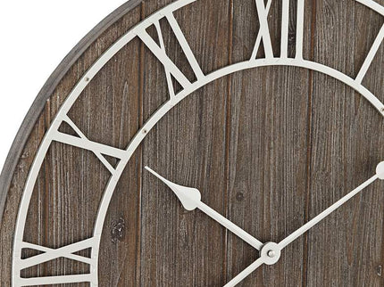 Dahlia Studios Zania 23 3/4" Round Matte Dark Gray Wall Clock