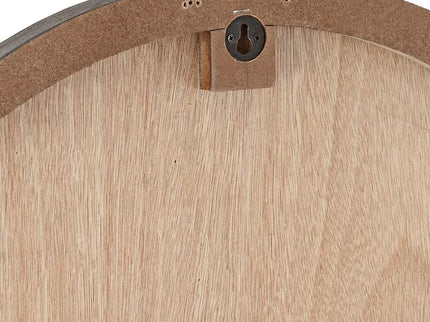 Dahlia Studios Zania 23 3/4" Round Matte Dark Gray Wall Clock