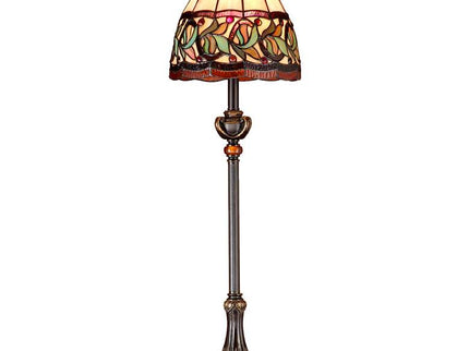 Dale Tiffany Aldridge 30" High Mission Art Glass Buffet Table Lamp