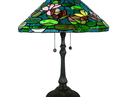 Dale Tiffany Huntington Burnished Fieldstone Table Lamp