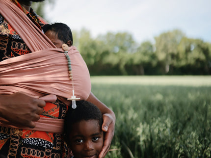 Mushie Silicone Pacifier Clip | Eva