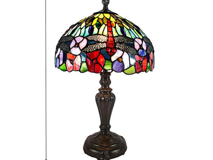 Dragonfly Bounty 20"H Fieldstone Bronze Accent Table Lamp