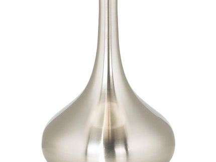 Droplet Accent Table Lamp with Magnolia Mosaic Pattern Printed Shade