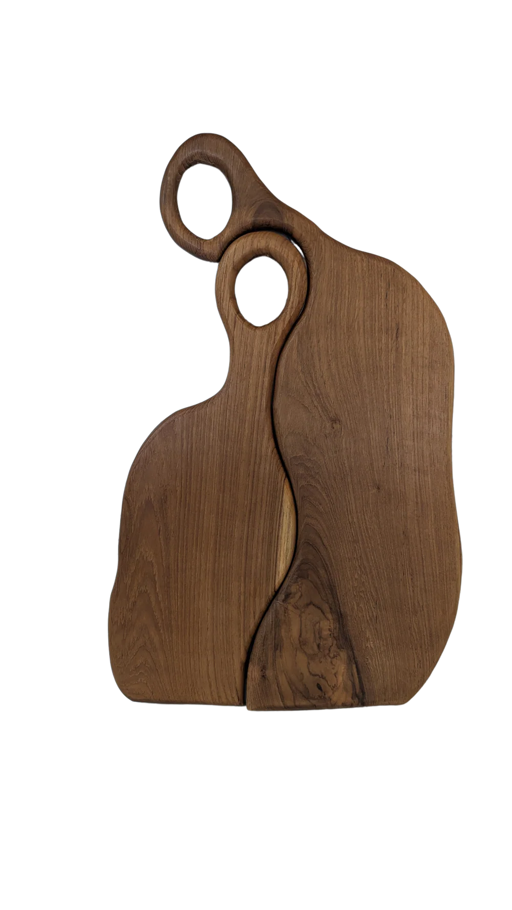 The Duo Teak Wood Charcuterie Cutting Board