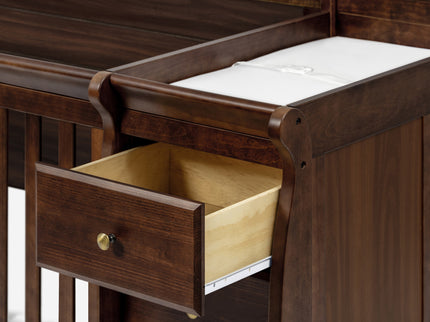 M5582Q,DaVinci,Kalani 4-in-1 Convertible Crib & Changer in Espresso