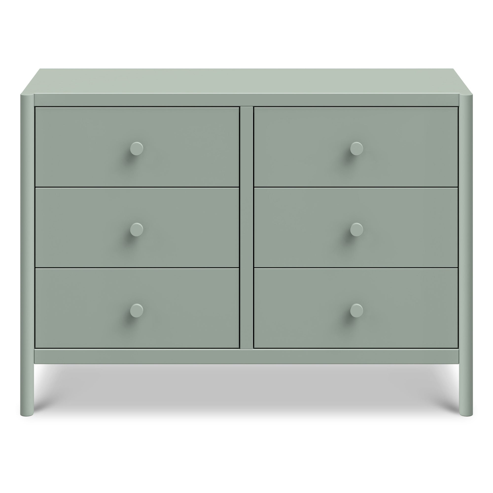 M25126LS,DaVinci,Birdie 6-Drawer Dresser in Light Sage