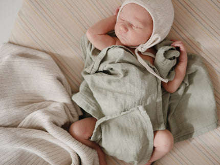 MCS-328, Mushie Extra Soft Muslin Crib Sheet