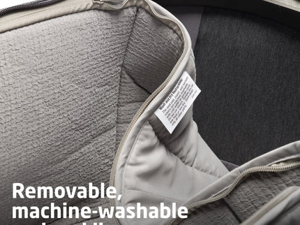 Tana 360° Rotating Modular Stroller with Carriage Accessory in Onyx Heritage