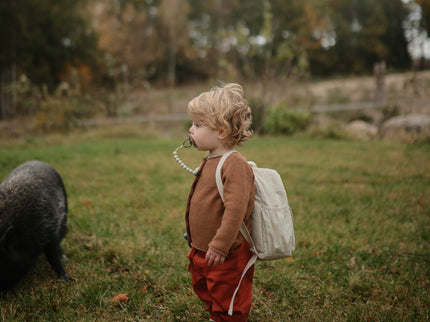 Mushie Silicone Pacifier Clip | Hera