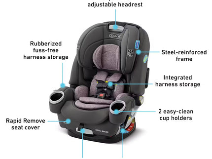 4Ever® DLX SnugLock® 4-in-1 Car Seat