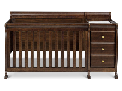 M5582Q,DaVinci,Kalani 4-in-1 Convertible Crib & Changer in Espresso