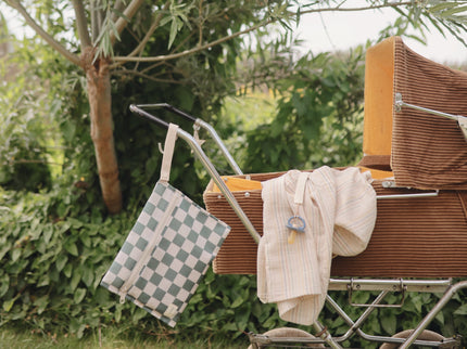 Mushie Organic Cotton Muslin Swaddle Blanket