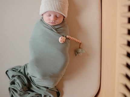 SCS-1002, Mushie Stretchy Crib Sheet